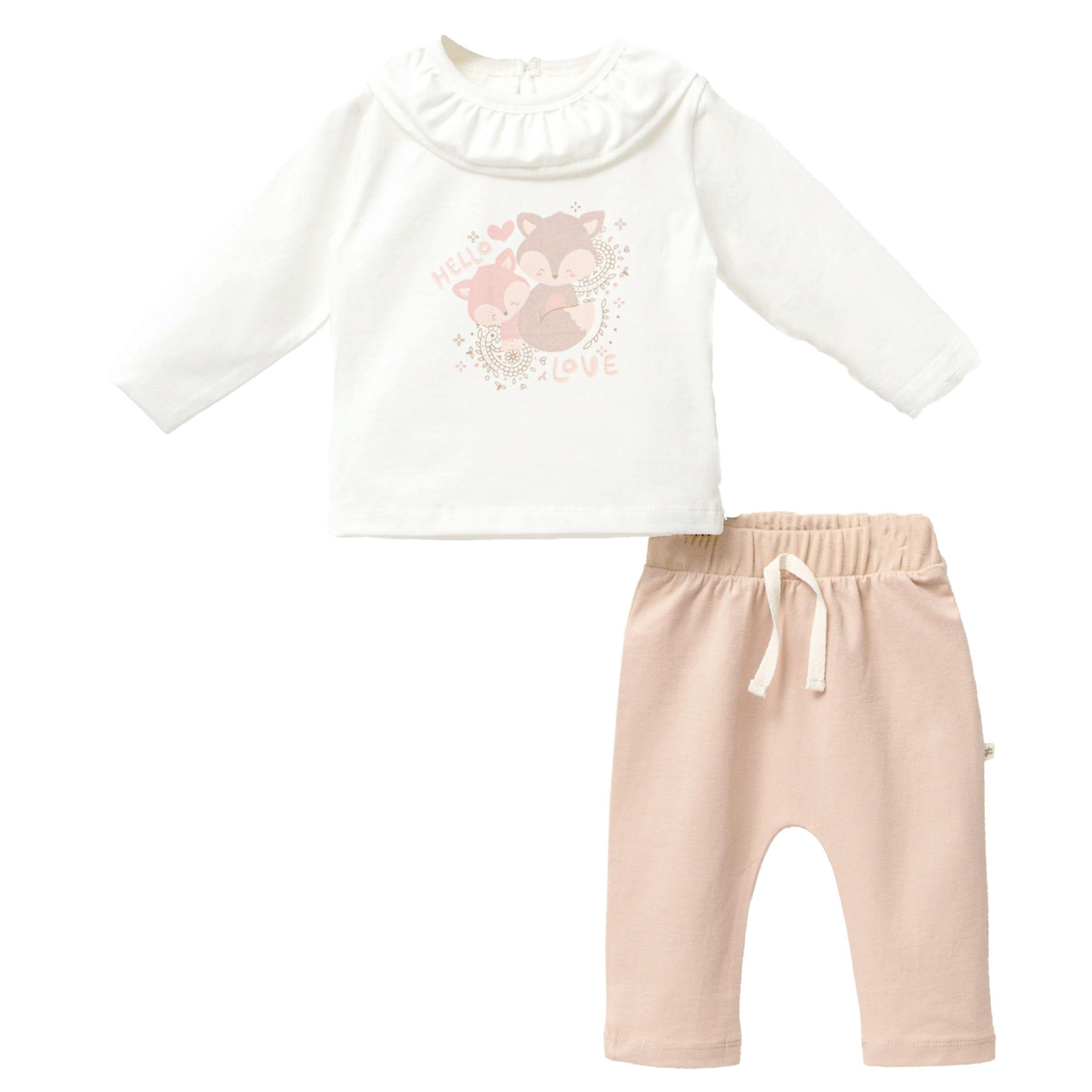 White Fox Graphic Outfit