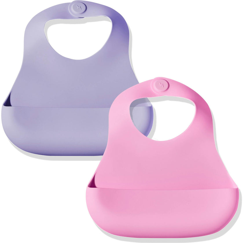 Magnetic Silicone Bib 2-Pack