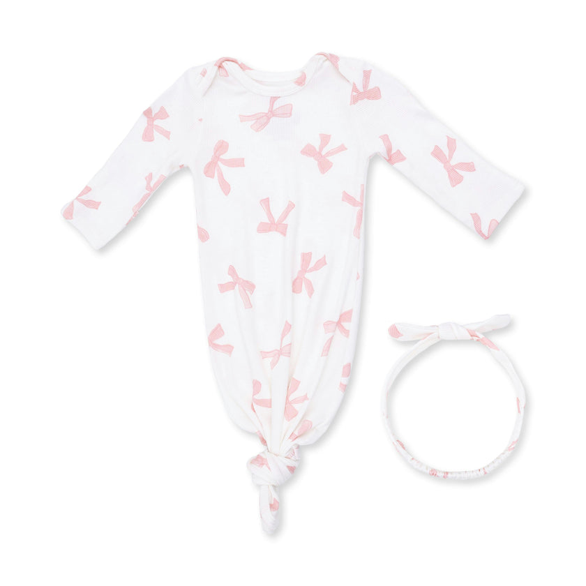Pretty Bows - Knotted Gown and Knot Headband