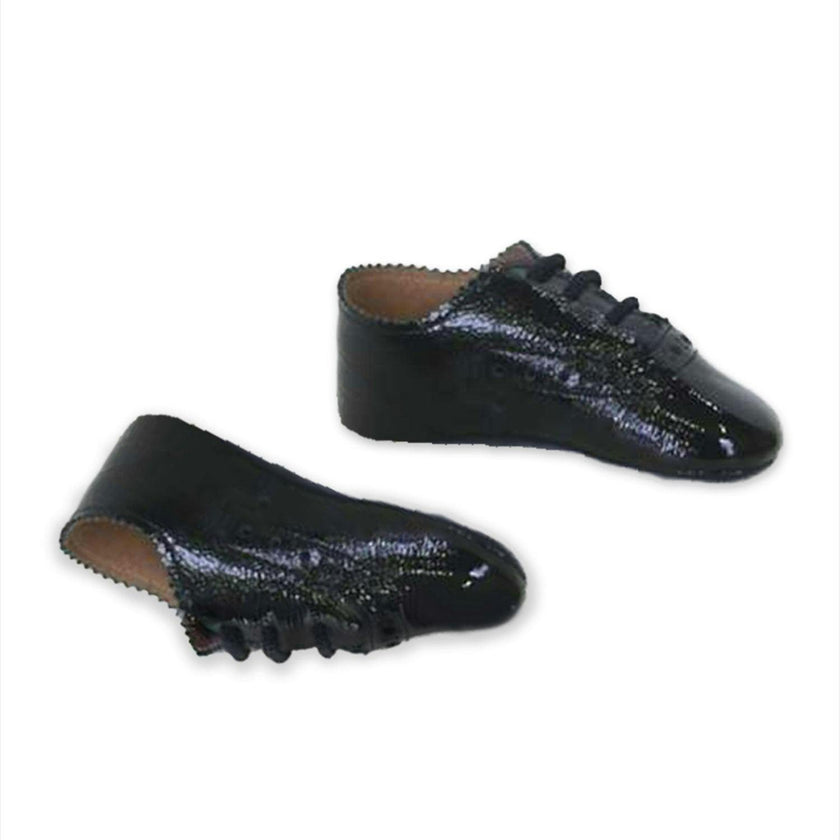 Scallop Baby Shoe 1920 Black