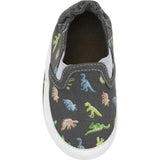 Glowing Dinos Charcoal Soft Sole