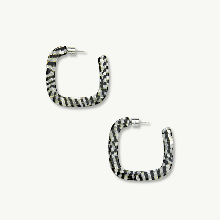 Midi Square Hoops