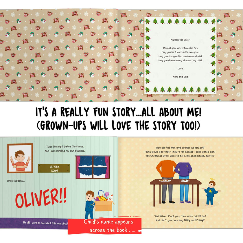 How I Saved Santa from Pinky & Ponky! (Personalized Christmas Adventure Story)
