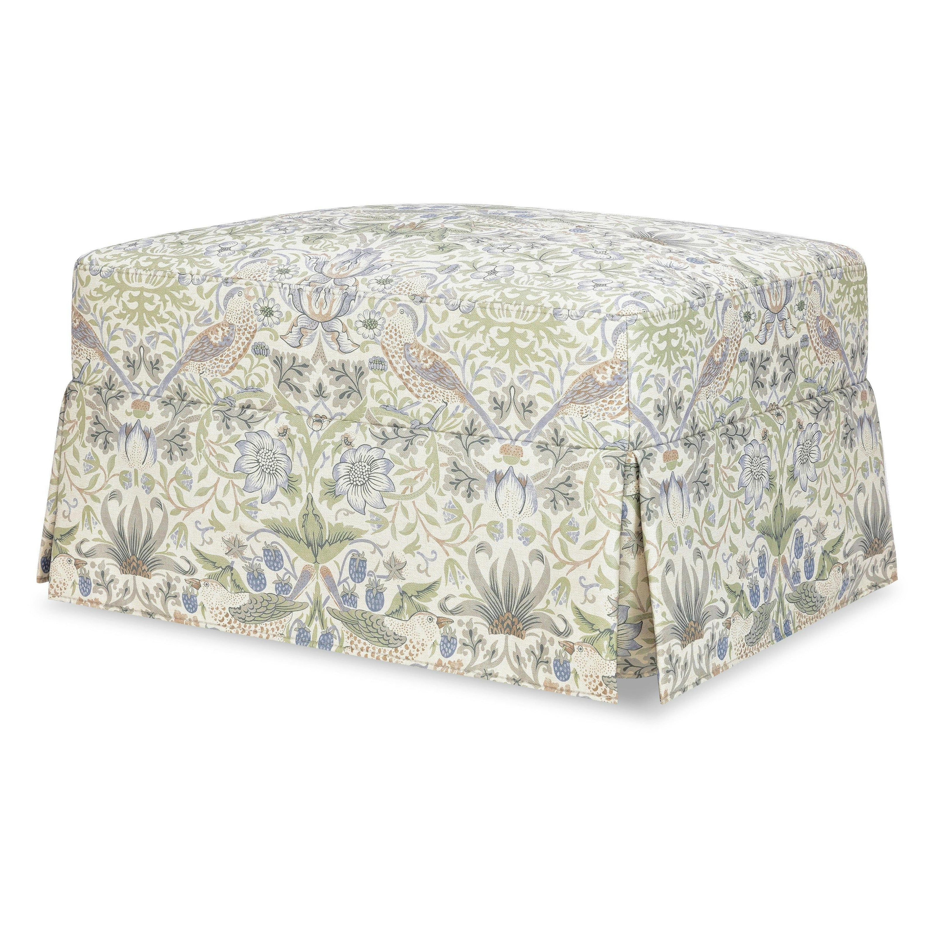 Namesake Morris & Co. x Namesake Crawford Gliding Ottoman