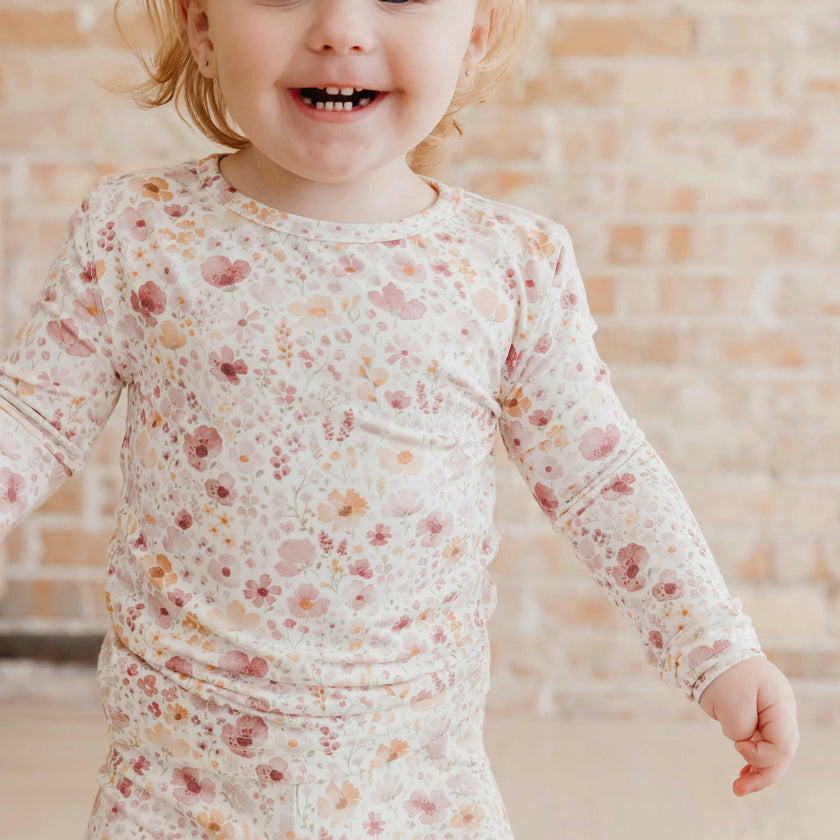 2pc Long Sleeve Pajama Set - Diana