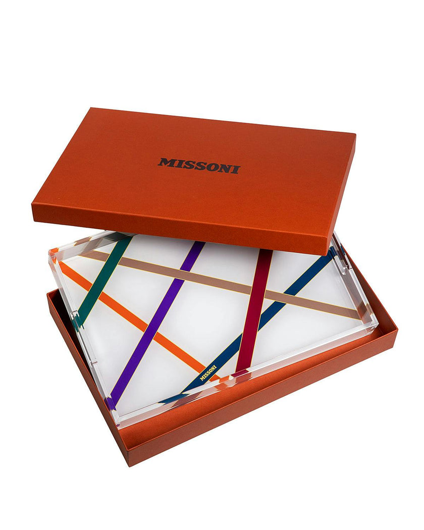 Tray NASTRI MULTICOLOR Large 12 x 18 in