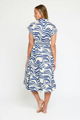 Alba Midi Dress in Revel In Retro