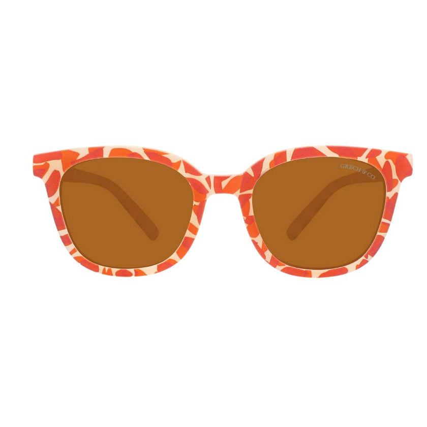 Classic Wayfarer Sustainable Sunglasses | Bio-Based · Bendable · Polarized | Child | 3-8 Y | Ivory Tortoise