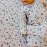 Newborn Knotted Gown - Minnie Mouse's Bowquet