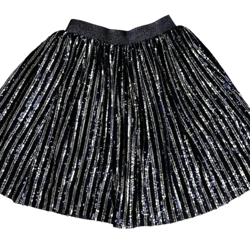 Candy Cane Sequin Striped Skirt