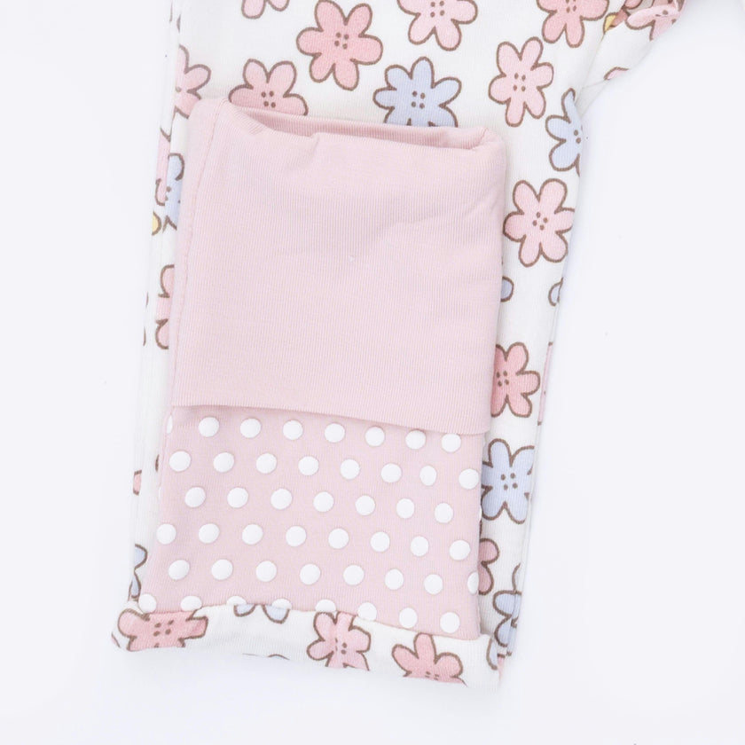 Sarah Floral - Convertible Romper & Headband