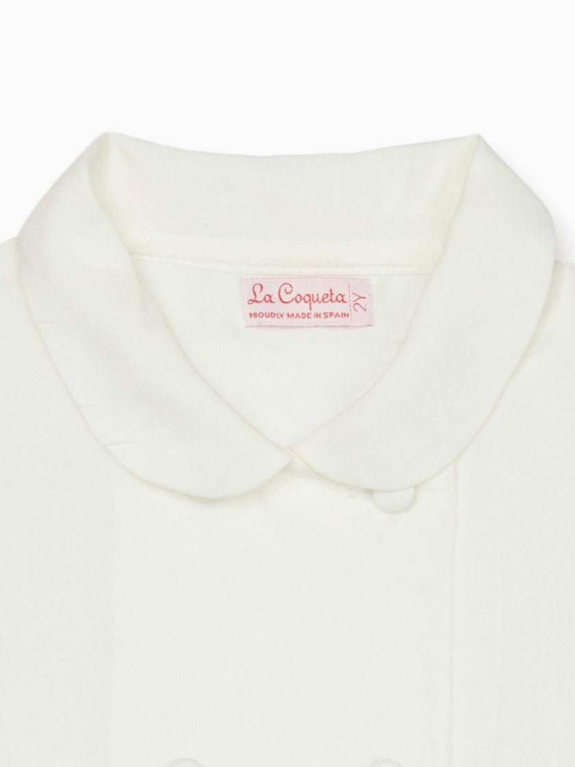 Ivory Sanpa Ceremony Long Sleeve Boy Shirt