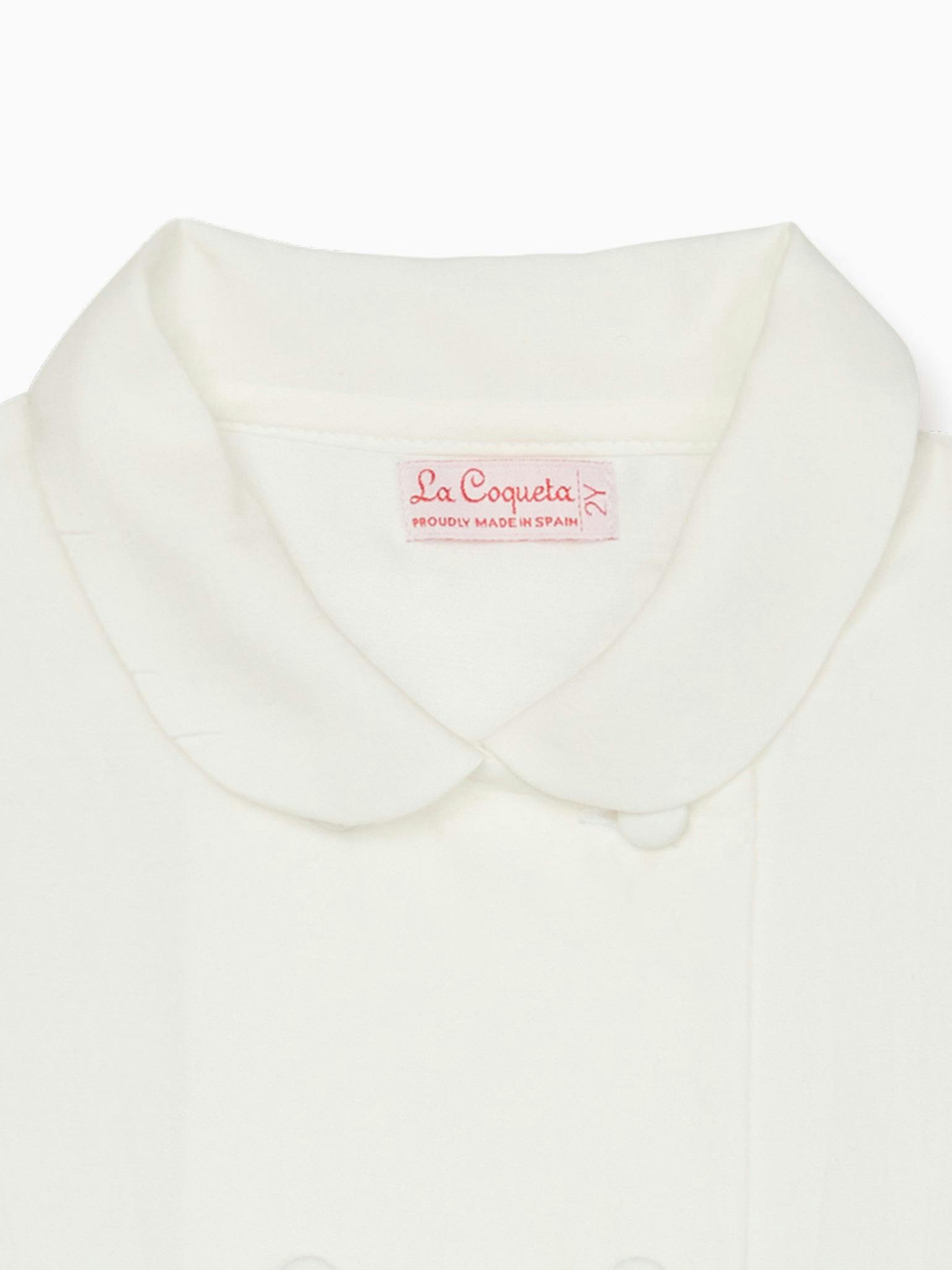 Ivory Sanpa Ceremony Long Sleeve Boy Shirt