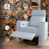 Namesake Willa Plus Power Glider Recliner w/ Power Headrest