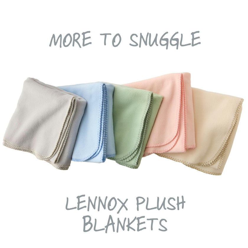 LENNOX Ultra Luxe Plush Baby Blanket