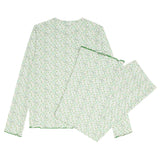 women's sea marsh floral pima pajamas set