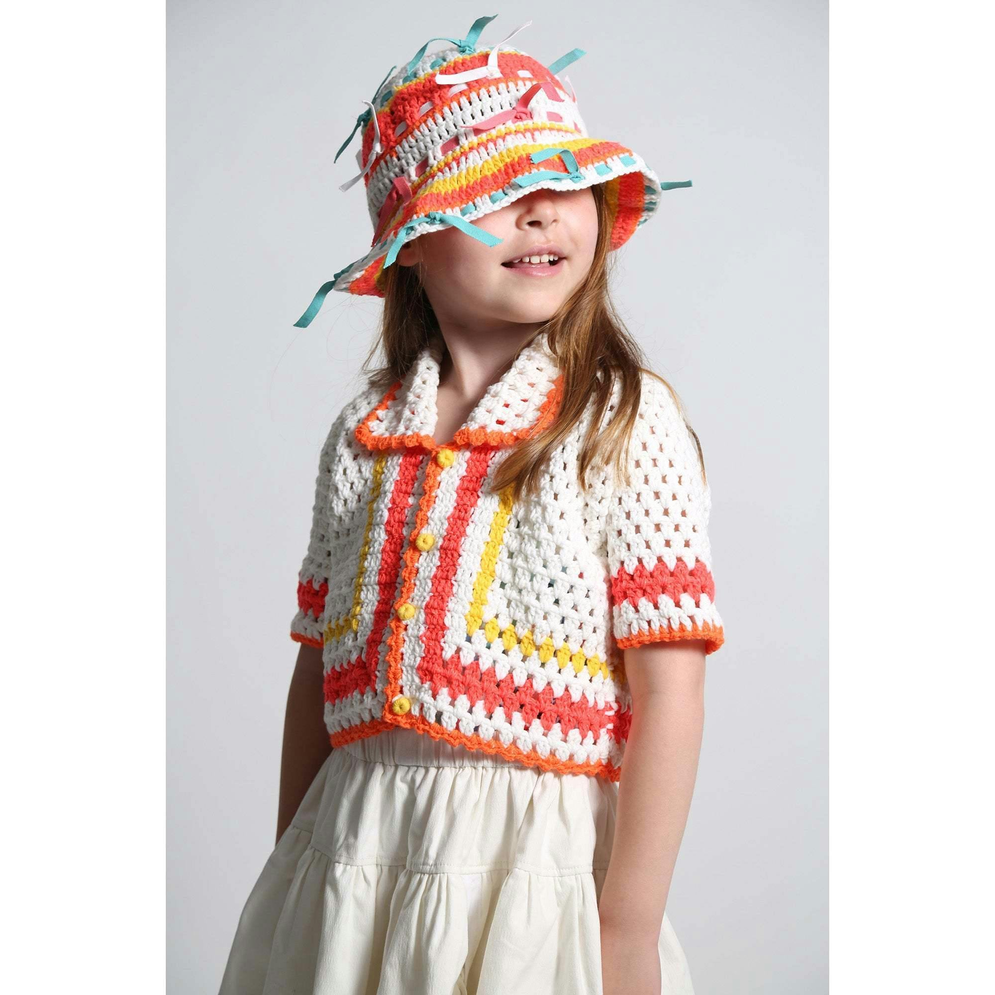 CONSTANCE CROCHET BUCKET HAT