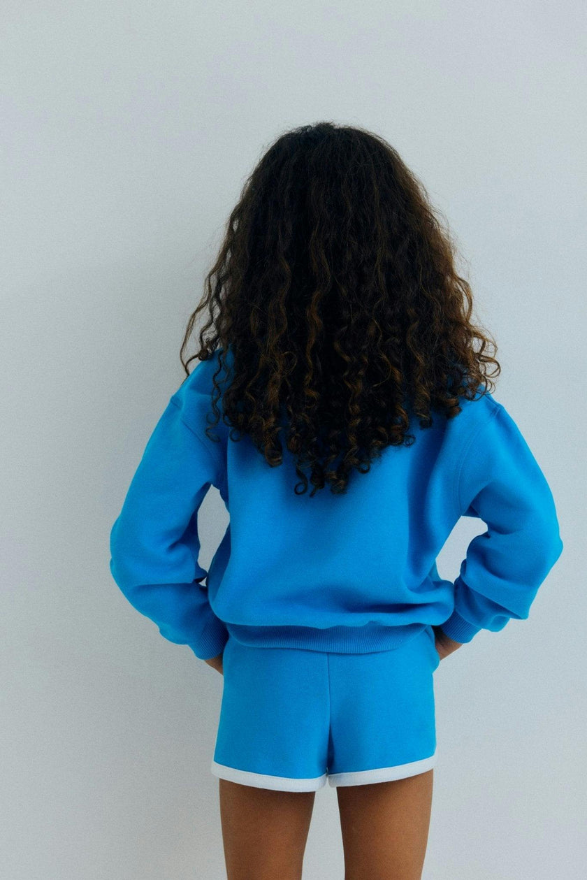 Clover Short Pool Blue