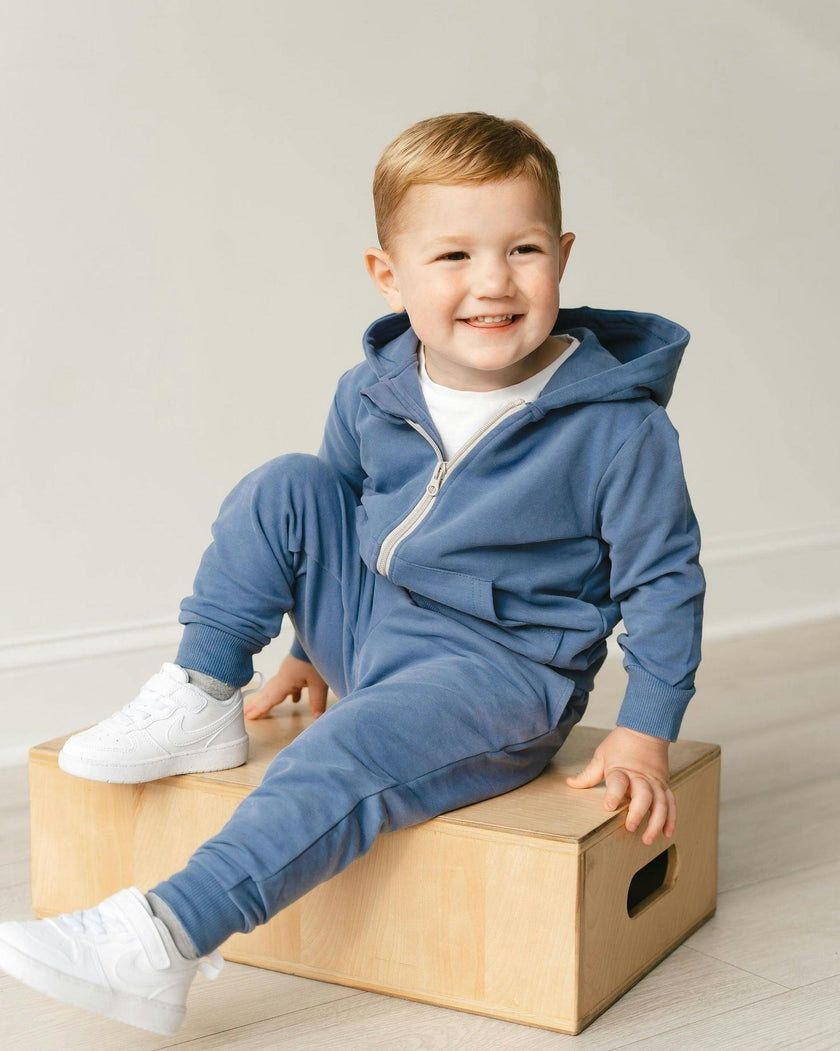 Organic Cotton Explorer Zip Hoodie & Sweatpants Set