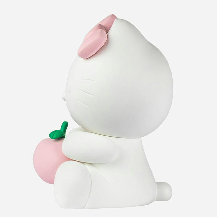 Hello Kitty APPLE Matt White with Pastel Pink Apple 10in