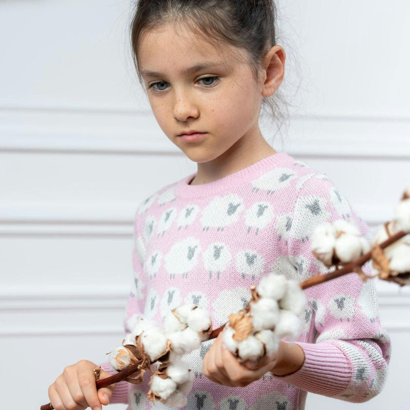 Little Bo Peep Jumper | Bubble Gum