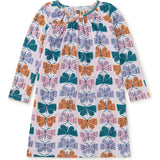 Dream On Long Sleeve Nightgown, Brown