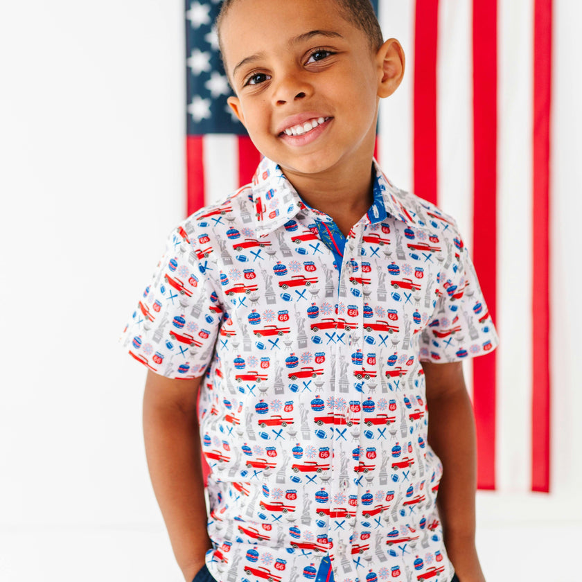 Classic Americana Shirt in Short Sleeves