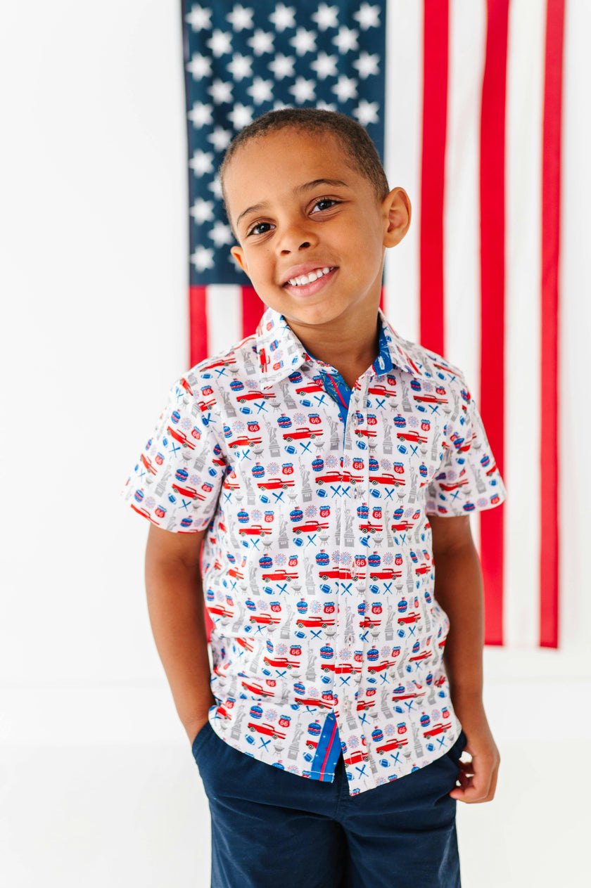 Classic Americana Shirt in Short Sleeves