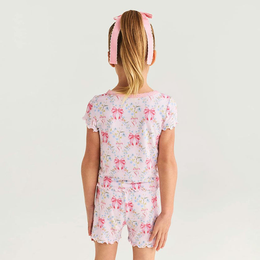 Harriet Lettuce Edge Top Short Set