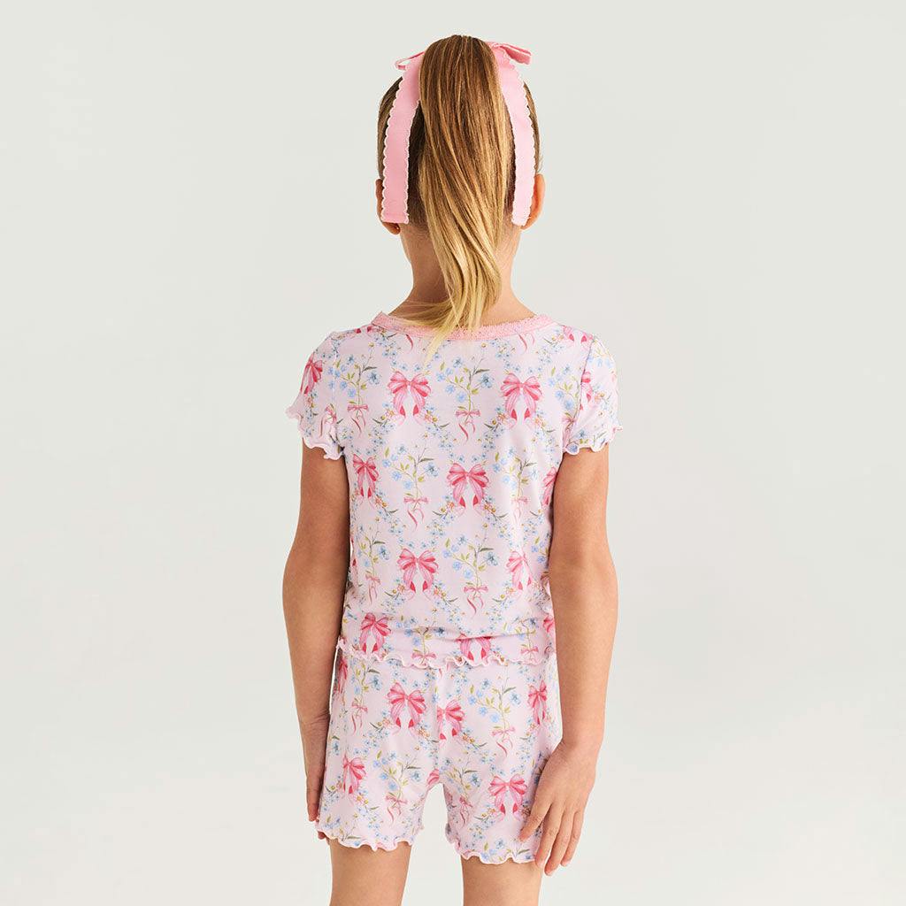 Harriet Lettuce Edge Top Short Set