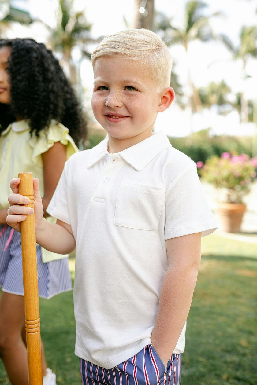 Archie Polo - White