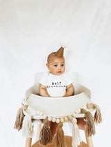Half Birthday Organic Baby Bodysuit