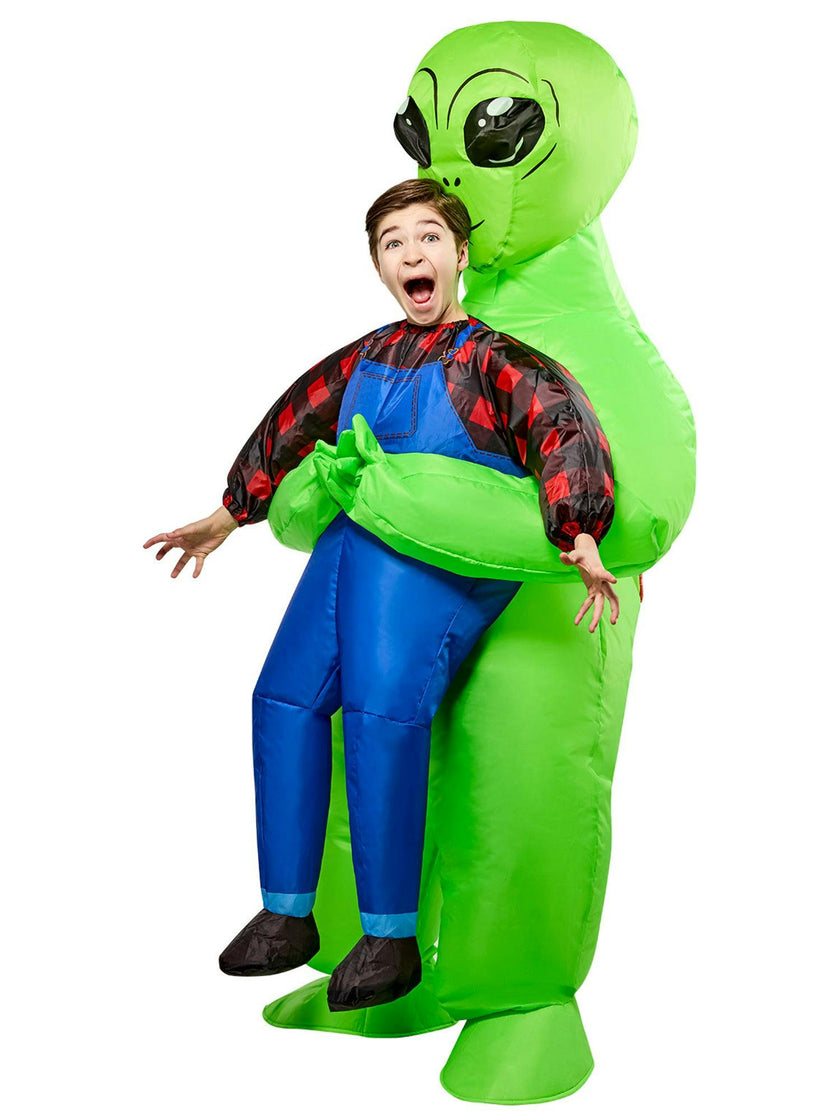 Kids' Alien Abduction Inflatable Costume