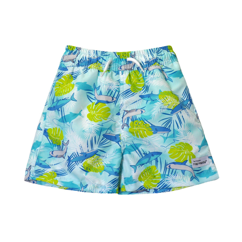 UPF 50+ Wesley Swim Trunks with Mesh Liner (Recycled) - F