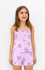 Orchid Floral Print Cami PJ Set