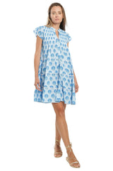 Dalia Dress - Deep Sky