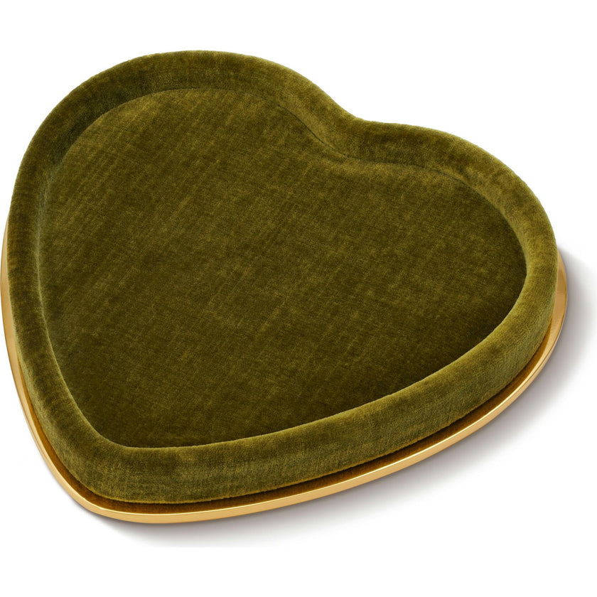 Valentina Velvet Heart Tray