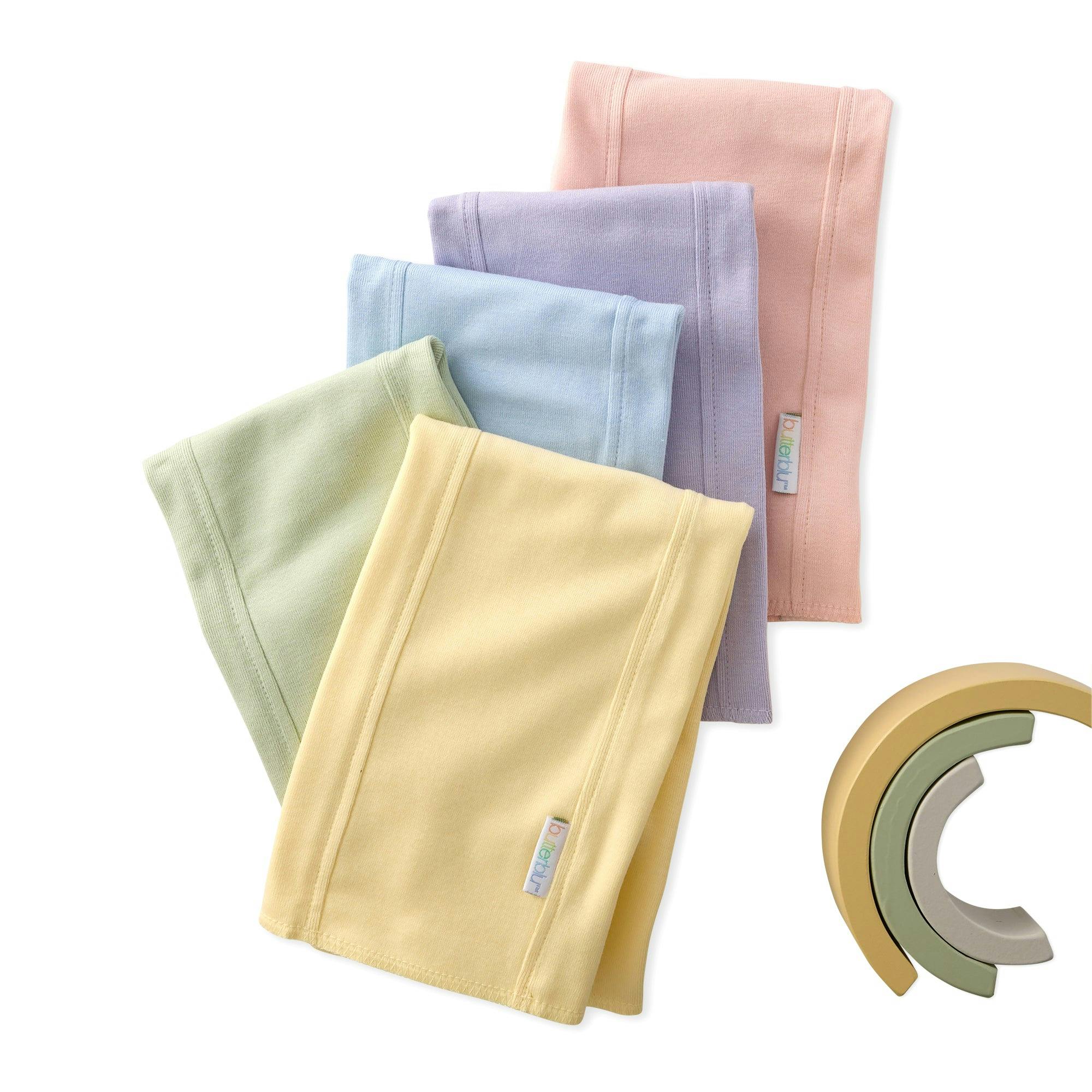 BAILEY 5-Pack BAILEY Burp Cloths