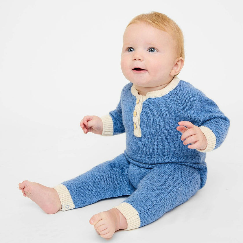 Archie Jumpsuit, Blue