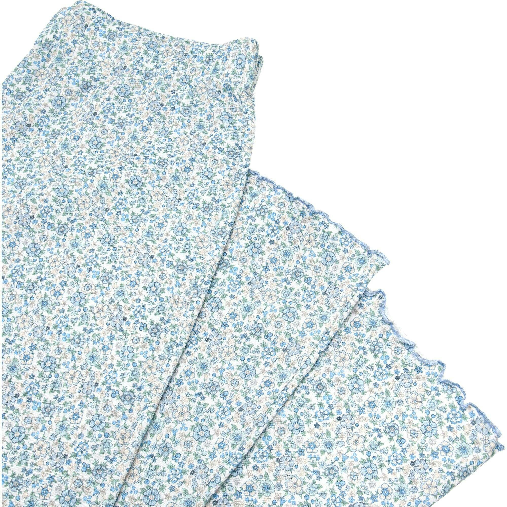Women's Slate Floral Pima Pajamas Set