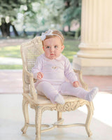Spotted Girl Pima Playsuit