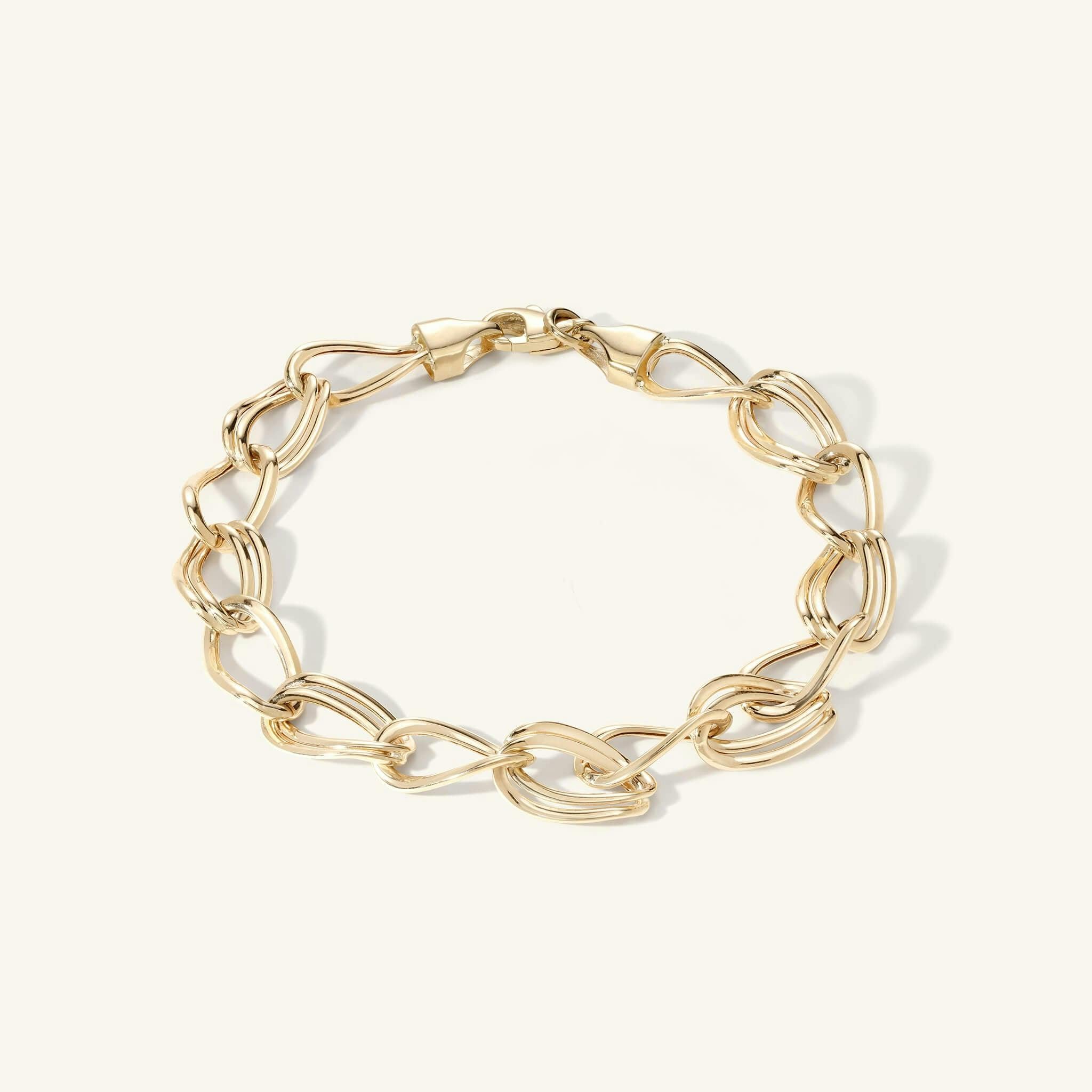Ellipse Link Chain Bracelet