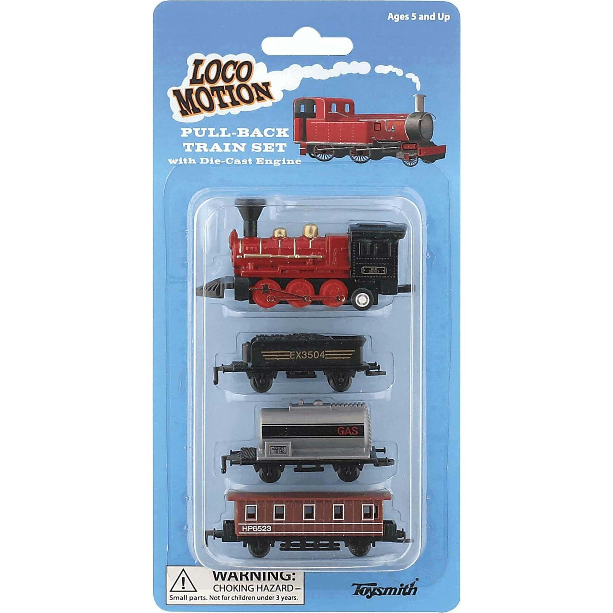 Mini Pull-Back Train Set (Assorted Styles)