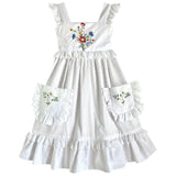 6y Heirloom Handkerchief Dress - Wildflower Bouquet