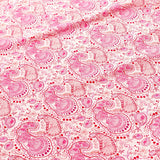 Shell Paisley Zip Baby Onesie