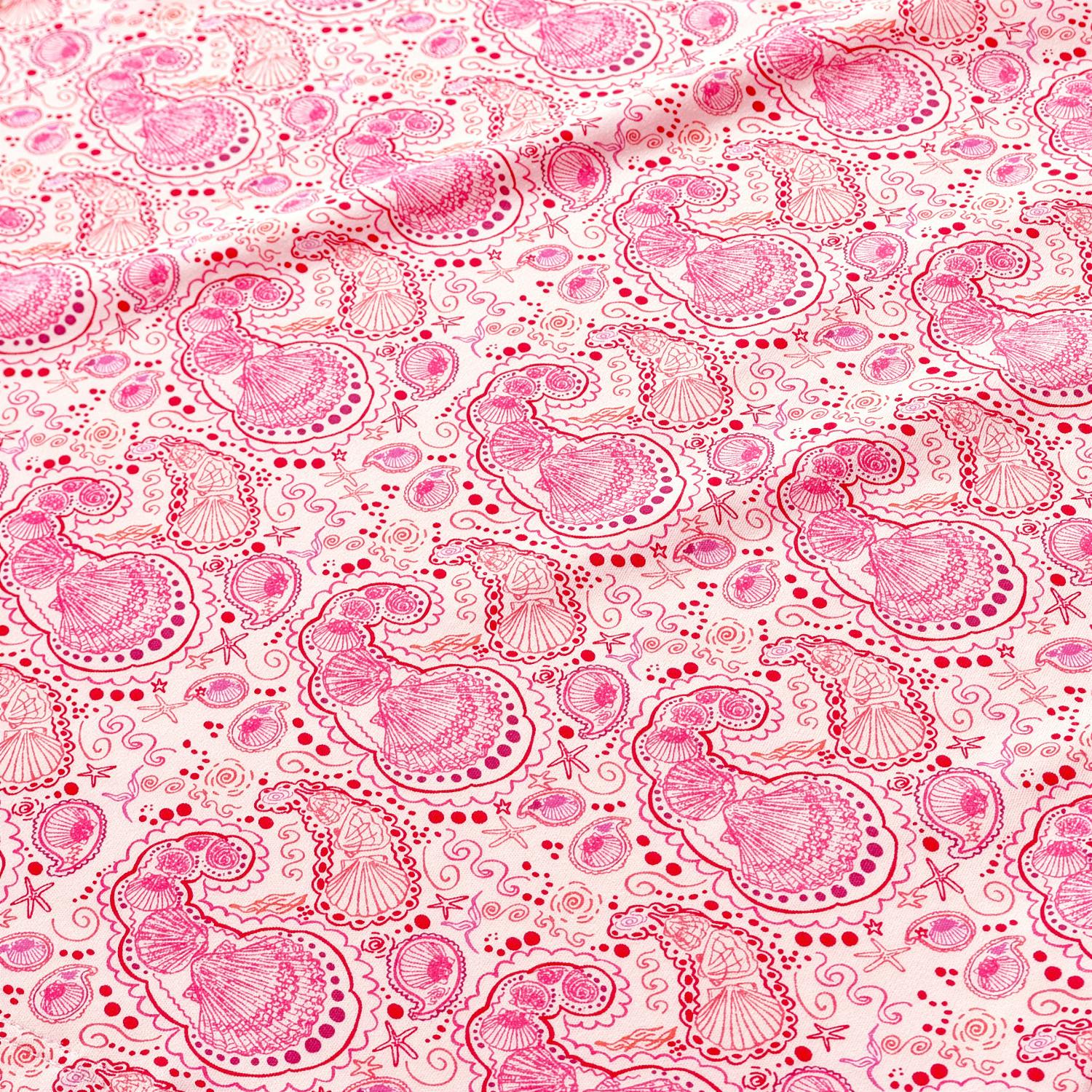 Shell Paisley Zip Baby Onesie