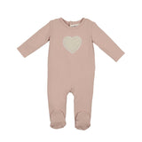 Sherpa Heart Footie