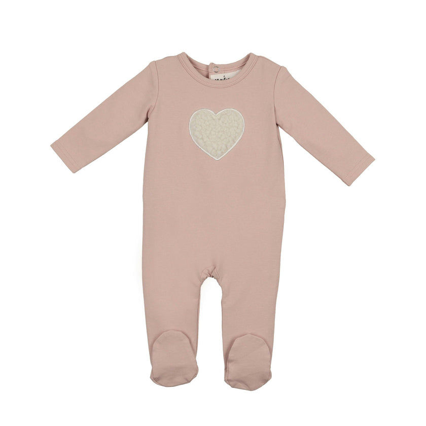 Sherpa Heart Footie