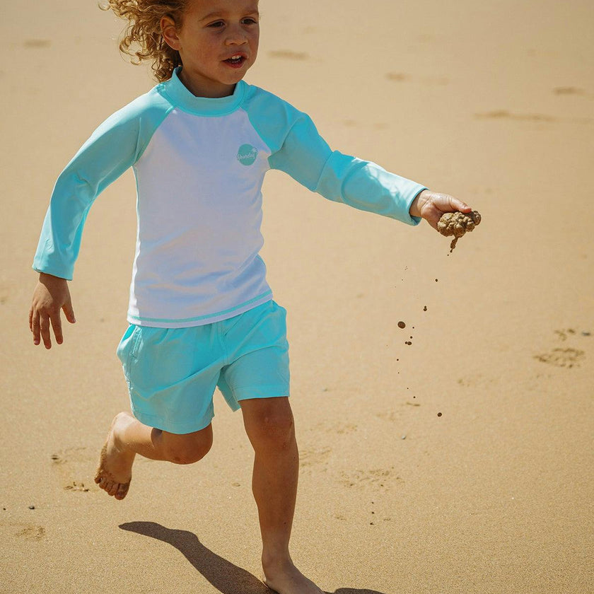 Bacalar Blue Rash Guard