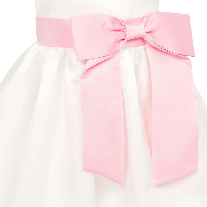 Lilibet Satin Bow Occasion Party Dress